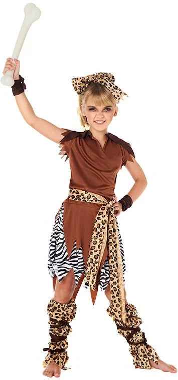 Disfraz de Troglodita Infantil Cavernícolas y Trogloditas Infantiles Kimokawaii